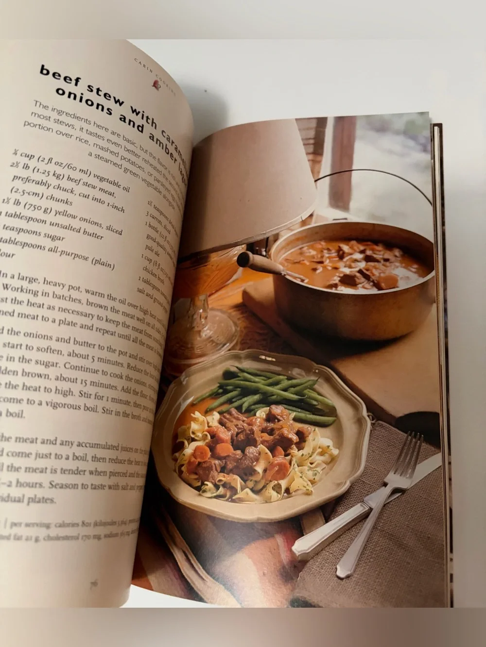 Cabin cooking cookbook